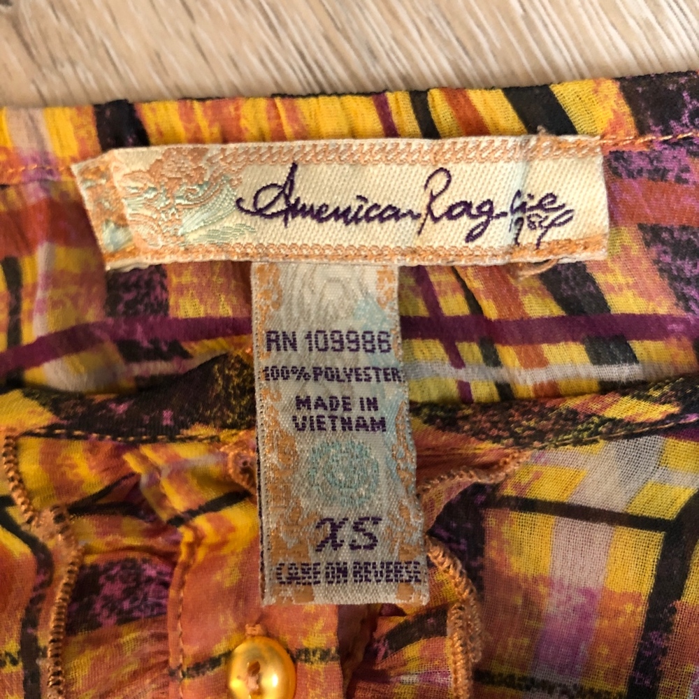 American Rag Peasant Top - Picture 4 of 6
